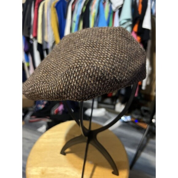 Vintage Bill Blass Wool Cabbie Newsboy Golf Hat - Picture 2 of 7